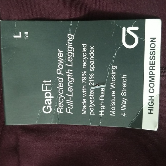 New Gap High Compression Leggings - Picture 2 of 9